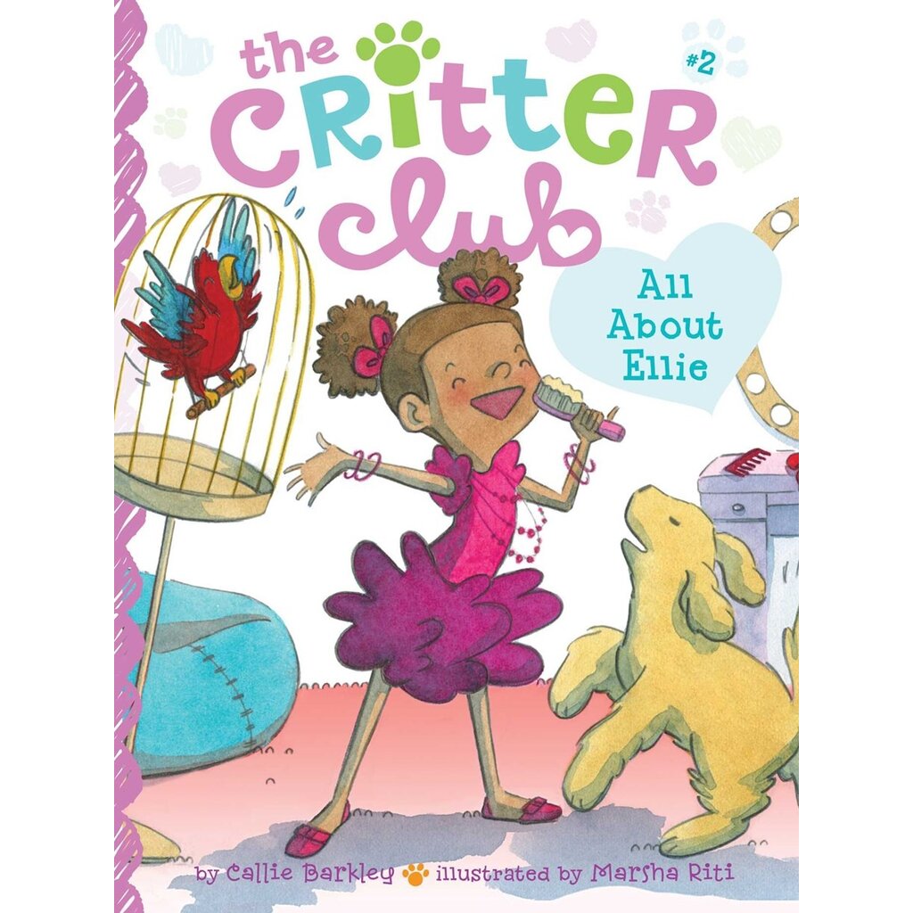 SIMON AND SCHUSTER CRITTER CLUB 2 ALL ABOUT ELLIE PB BARKLEY*