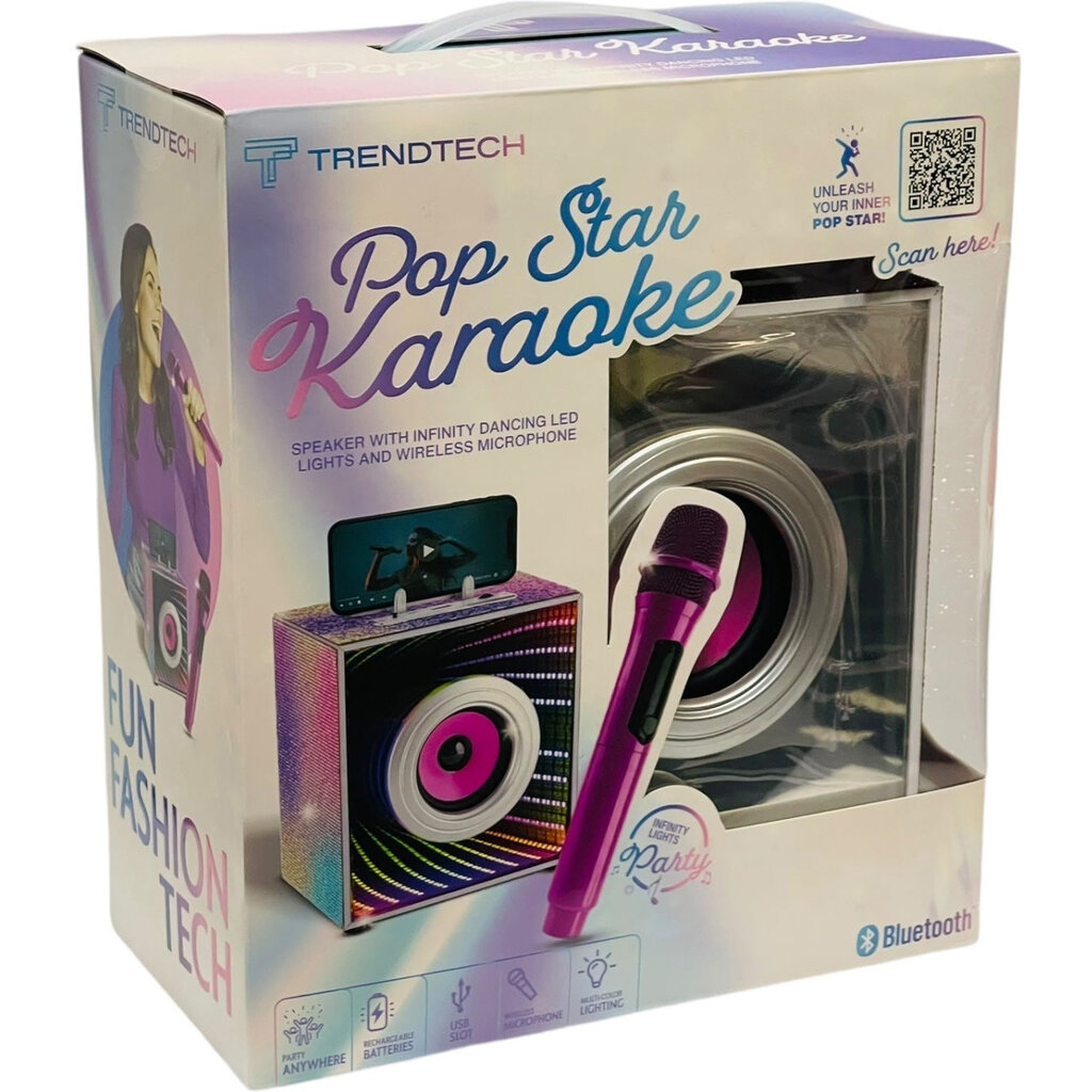 WIRELESS EXPRESS POP STAR KARAOKE WITH INFINITY SPEAKER & MIC