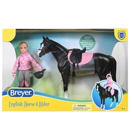 BREYER HORSE & RIDER SET