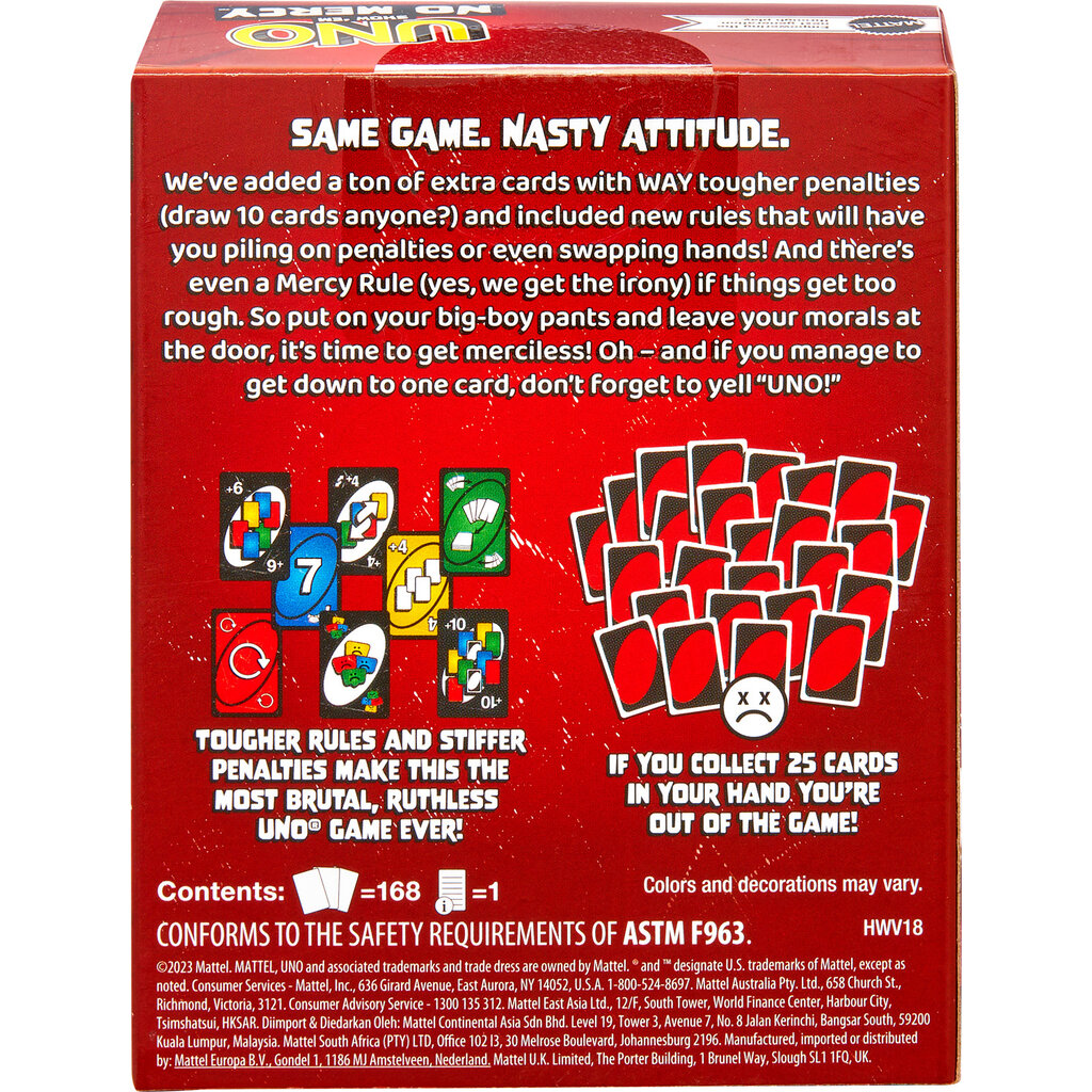 UNO UNO SHOW 'EM NO MERCY