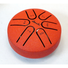 AMAHI UKULELES STEEL TONGUE DRUM RED