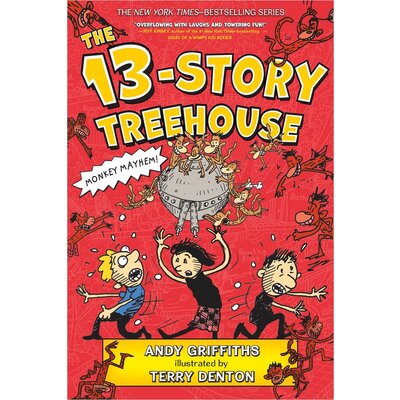 SQUARE FISH TREEHOUSE BOOKS 1: 13-STORY TREEHOUSE MONKEY MAYHEM PB GRIFFITHS