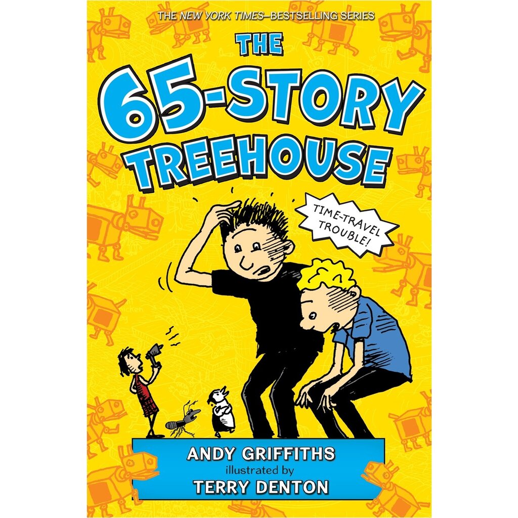 SQUARE FISH TREEHOUSE BOOKS 5: 65-STORY TREEHOUSE TIME TRAVEL TROUBLE PB GRIFFITHS*