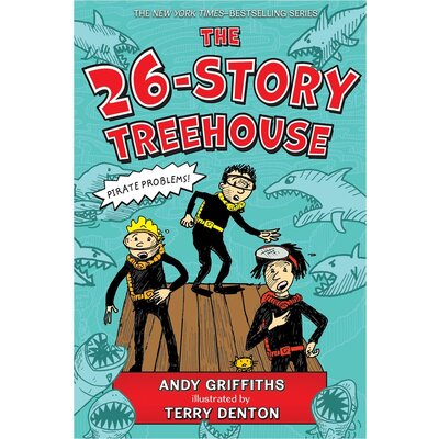 SQUARE FISH TREEHOUSE BOOKS 2: 26-STORY TREEHOUSE PIRATE PROBLEMS PB GRIFFITHS