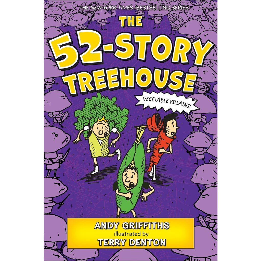 SQUARE FISH TREEHOUSE BOOKS 4: 52-STORY TREEHOUSE VEGETABLE VILLAINS PB GRIFFITHS*