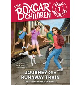 ALBERT WHITMAN BOXCAR CHILDREN GREAT ADV 1 RUNAWAY TRAIN PB WARNER