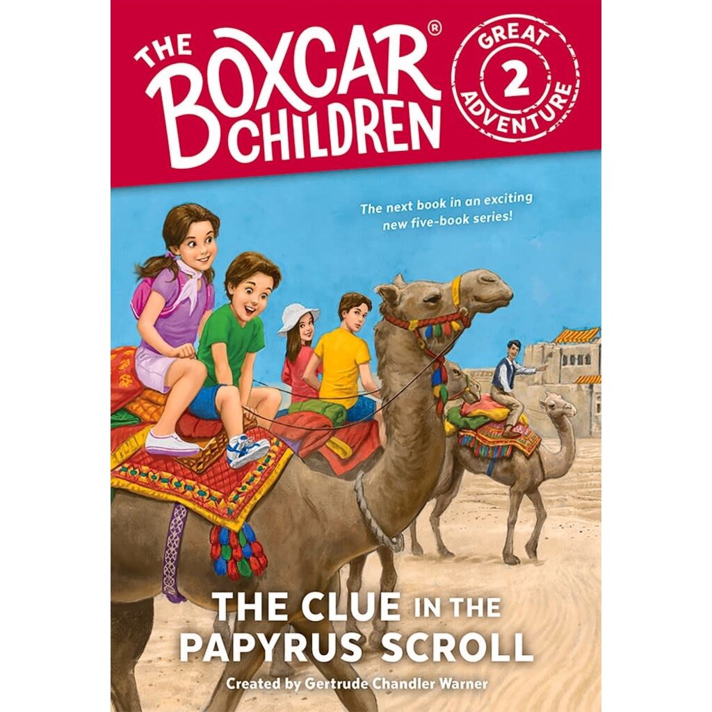 ALBERT WHITMAN BOXCAR CHILDREN GREAT ADV 2 PAPYRUS SCROLL PB WARNER