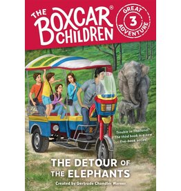 ALBERT WHITMAN BOXCAR CHILDREN GREAT ADV 3 DETOUR OF ELEPHANTS PB WARNER