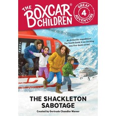 ALBERT WHITMAN BOXCAR CHILDREN GREAT ADV 4 SHACKLETON SABOTAGE PB WARNER