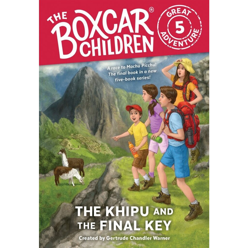 ALBERT WHITMAN BOXCAR CHILDREN GREAT ADV 5 KHIPU FINAL KEY PB WARNER
