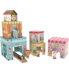 BABABOO AND FRIENDS TOWER HOUSE STACKING**