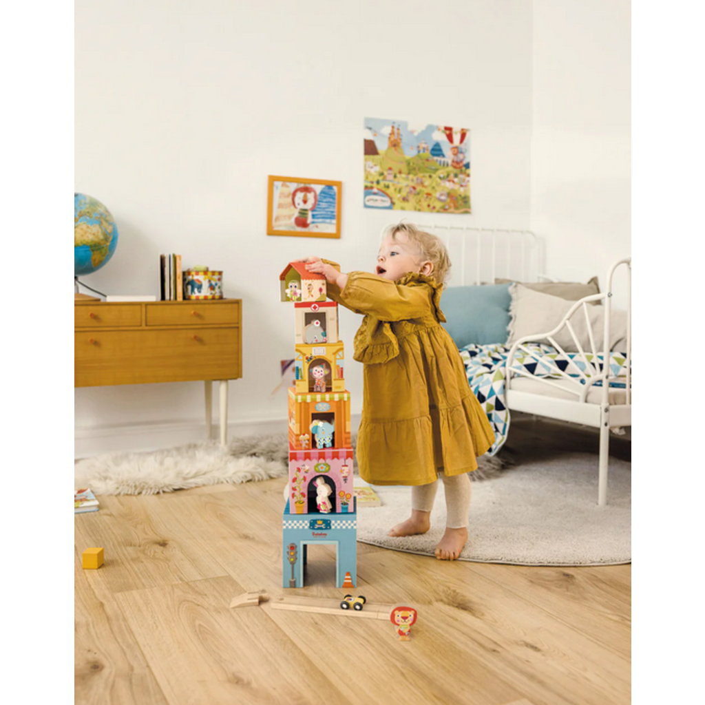 BABABOO AND FRIENDS TOWER HOUSE STACKING**