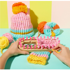 BRIGHT STRIPES NIMBLE KNITTER ADJUSTABLE LOOM