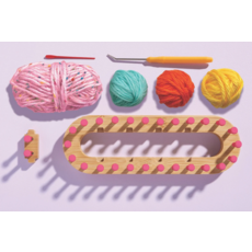BRIGHT STRIPES NIMBLE KNITTER ADJUSTABLE LOOM