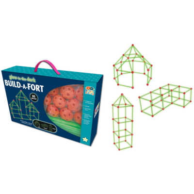 BUDDY & BARNEY GLOW IN THE DARK BUILD A FORT