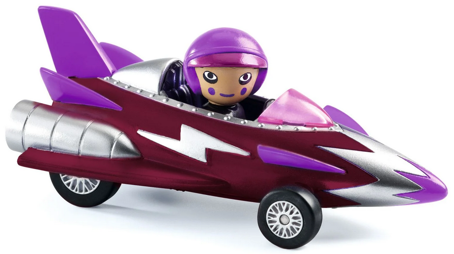 CRAZY MOTORS CARS MISS BURGUNDY - THE TOY STORE