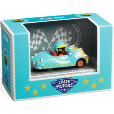 CRAZY MOTORS CRAZY MOTORS CARS BLUE GUN