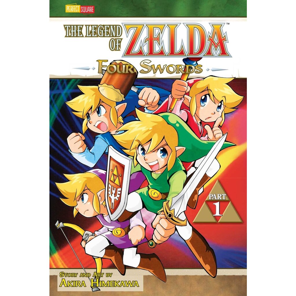 VIZ MEDIA LLC LEGEND OF ZELDA VOL 6 FOUR OF SWORDS PT1 PB HIMEKAWA