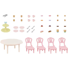 CALICO CRITTERS SWEETS PARTY SET CALICO CRITTERS