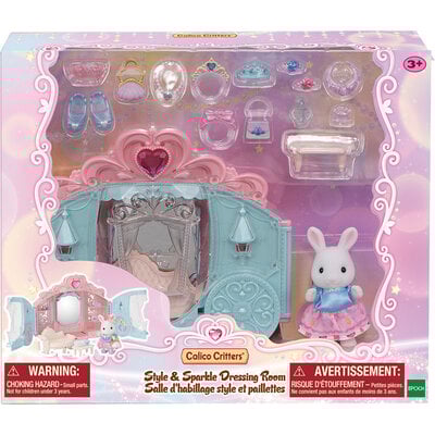 CALICO CRITTERS STYLE & SPARKLE DRESSING ROOM CALICO CRITTERS*