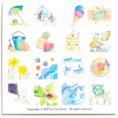 TINY EASEL PAINTER ESSENTIALS**