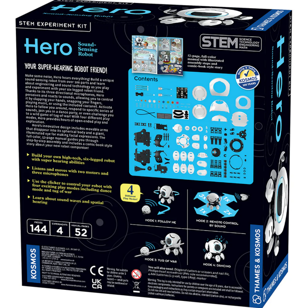 THAMES & KOSMOS HERO: SOUND SENSING ROBOT