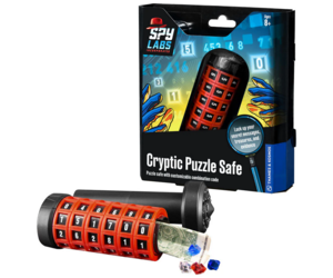 SPY LABS: CRYPTIC PUZZLE SAFE - THE TOY STORE