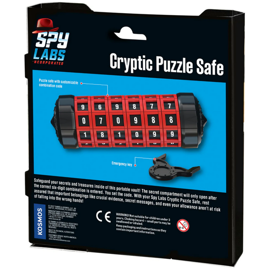 SPY LABS SPY LABS: CRYPTIC PUZZLE SAFE