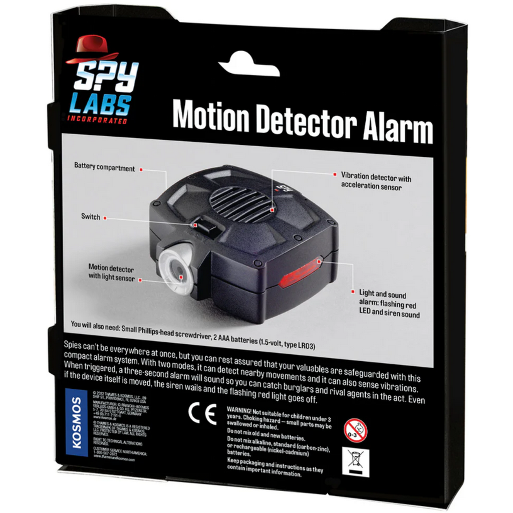 SPY LABS SPY LABS: MOTION DETECTOR ALARM*