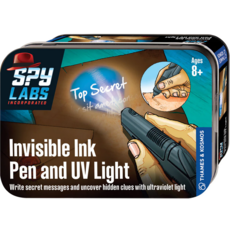 SPY LABS SPY LABS: INVISIBLE INK PEN AND UV LIGHT