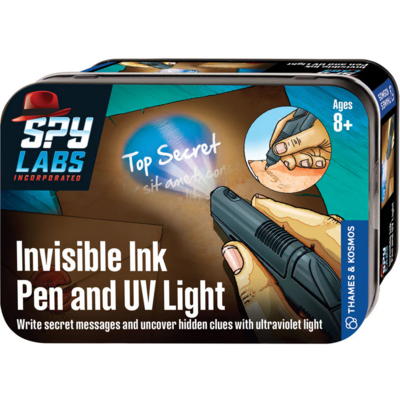 SPY LABS SPY LABS: INVISIBLE INK PEN AND UV LIGHT