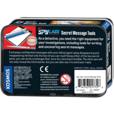 SPY LABS SPY LABS: SECRET MESSAGE TOOLS*