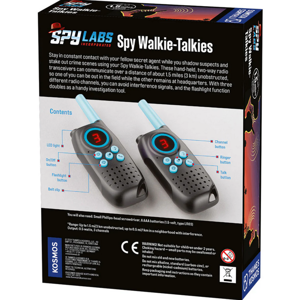 SPY LABS SPY LABS: SPY WALKIE-TALKIES