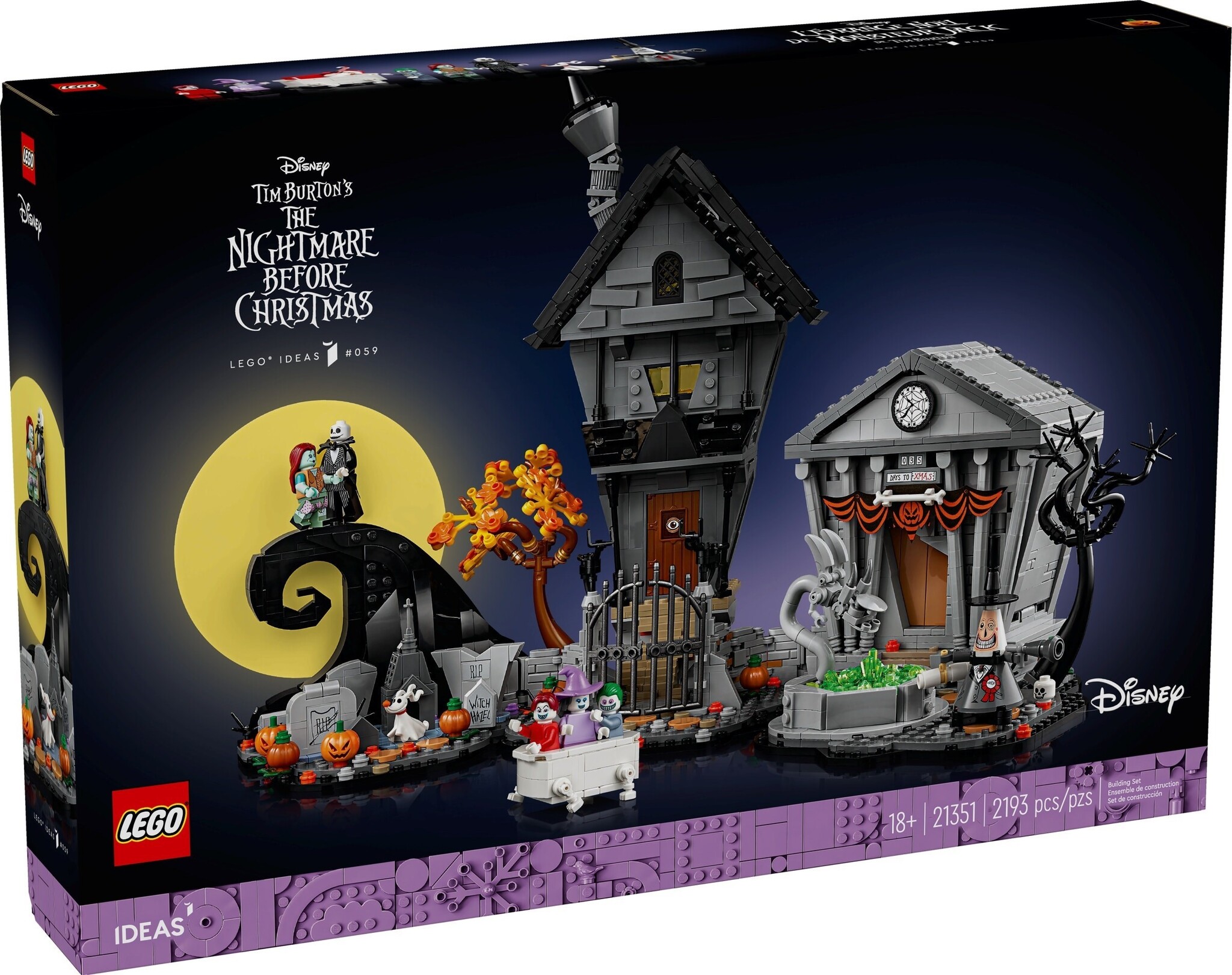 DISNEY TIM BURTON'S THE NIGHTMARE BEFORE CHRISTMAS