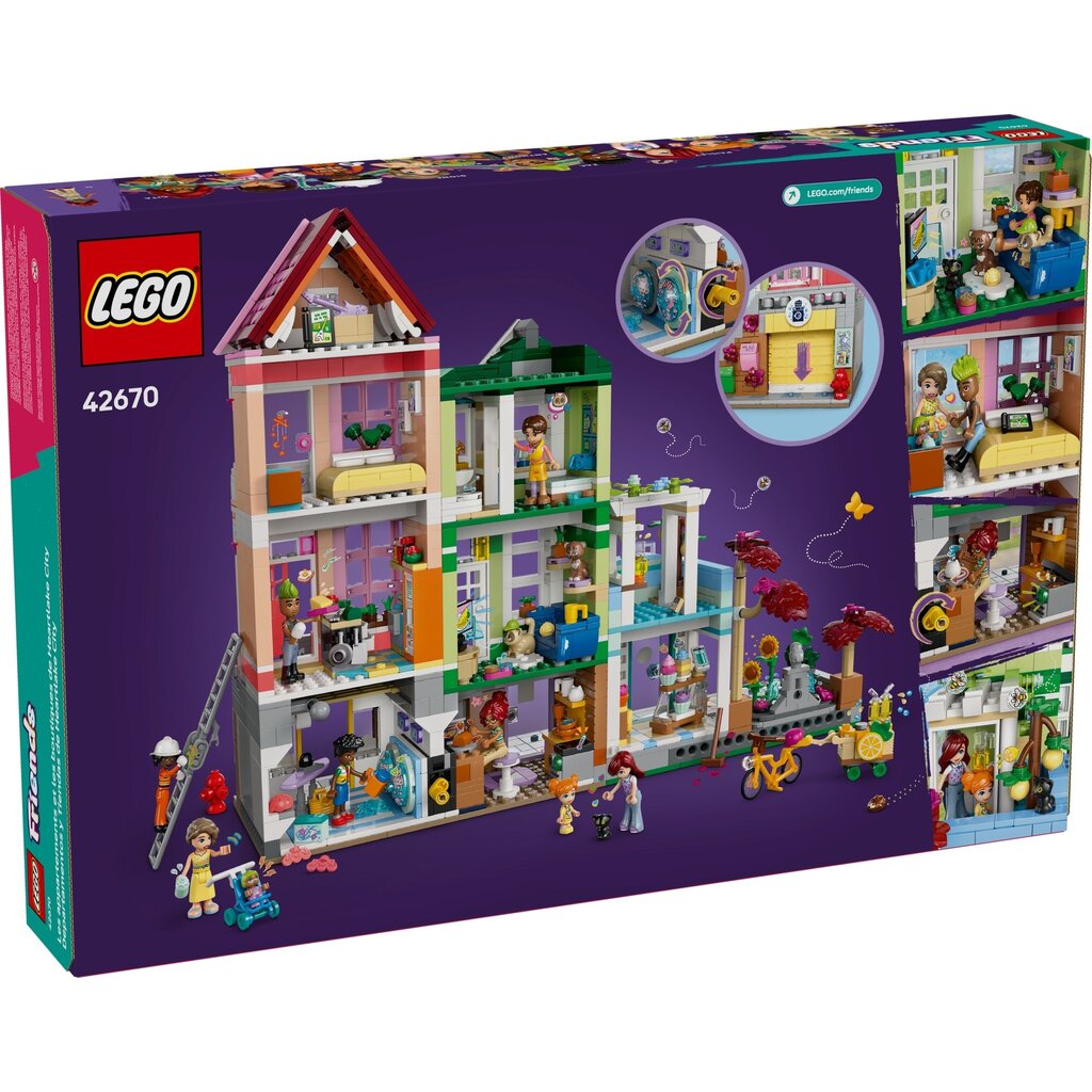 LEGO HEARTLAKE CITY APARTMENTS AND STORES