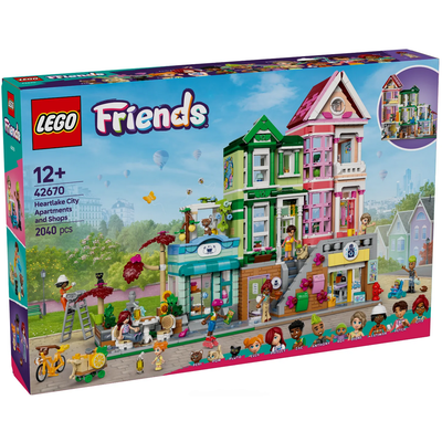 LEGO HEARTLAKE CITY APARTMENTS AND STORES