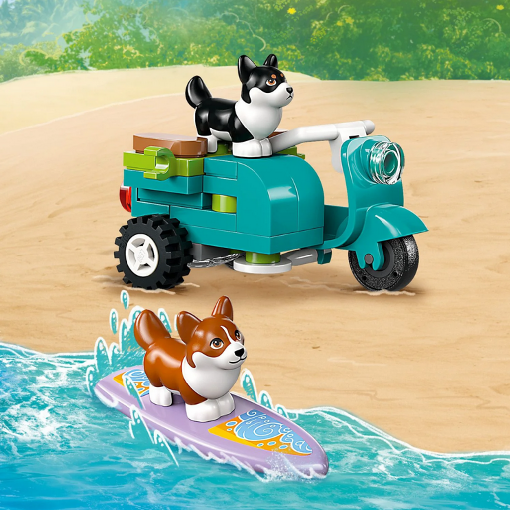 LEGO SURFING DOGS AND SCOOTER ADVENTURE