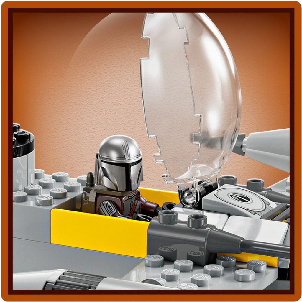 LEGO MANDO AND GROGU'S N-1 STARFIGHTER