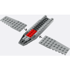LEGO MANDO AND GROGU'S N-1 STARFIGHTER