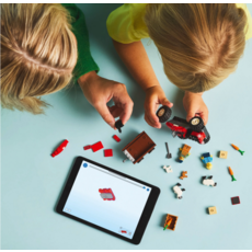 LEGO TRACTOR WITH TRAILER