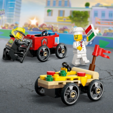 LEGO PIZZA VS. FIRE TRUCK RACE CAR PACK