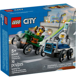 LEGO AIRPLANE VS. HOSPITAL BED RACE CAR PACK