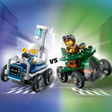 LEGO AIRPLANE VS. HOSPITAL BED RACE CAR PACK