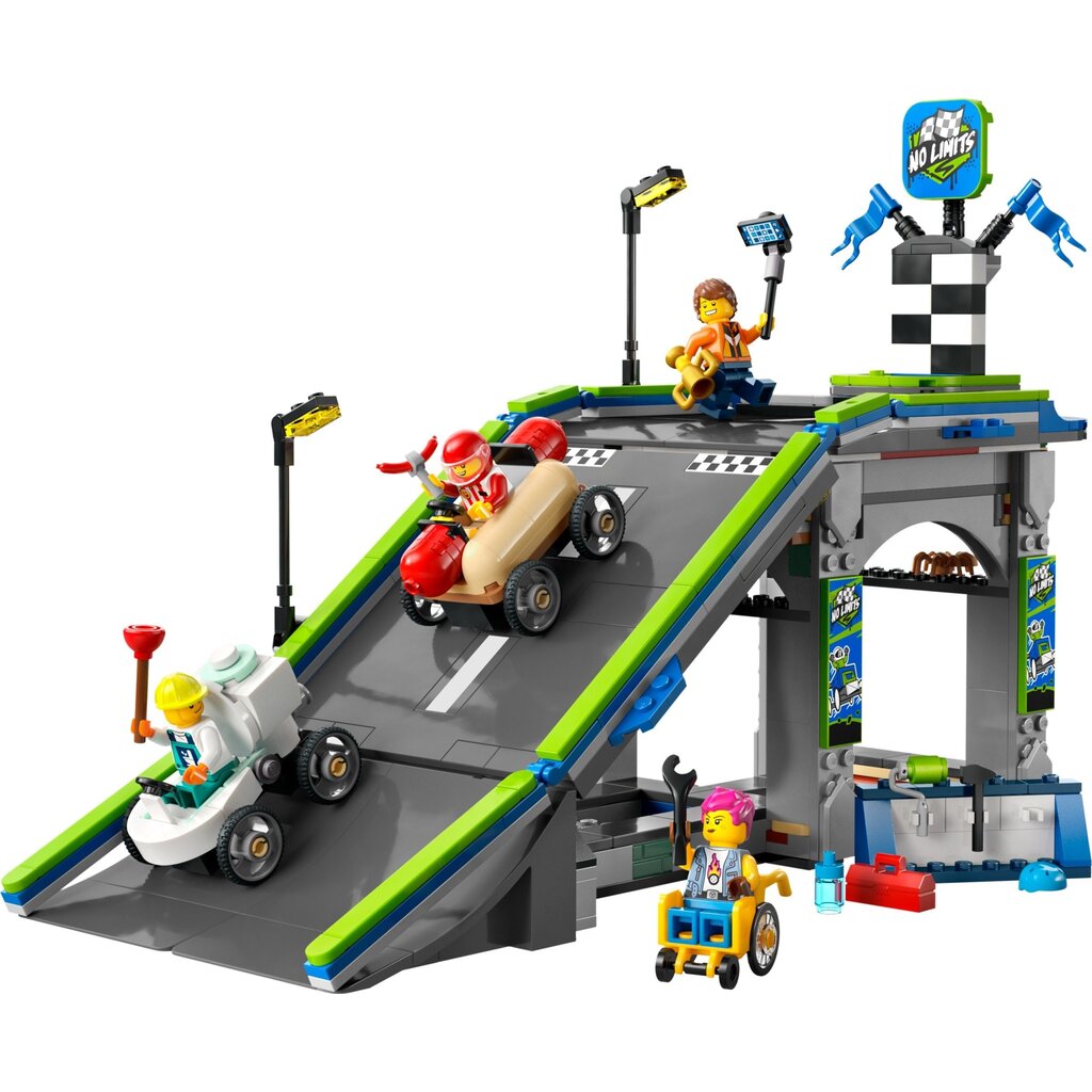 LEGO NO LIMITS: RACE CAR RAMP TRACK