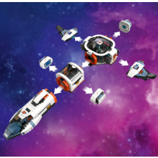 LEGO MODULAR GALACTIC SPACESHIP