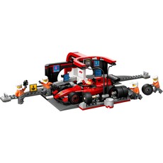 LEGO F1 PIT STOP & PIT CREW WITH FERRARI CAR