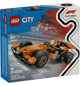 LEGO F1 DRIVER WITH MCLAREN RACE CAR