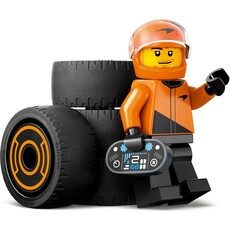 LEGO F1 DRIVER WITH MCLAREN RACE CAR