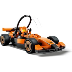 LEGO F1 DRIVER WITH MCLAREN RACE CAR