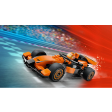 LEGO F1 DRIVER WITH MCLAREN RACE CAR